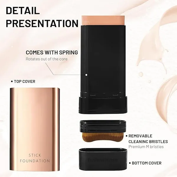 Pack_of_2_Harbe_Makeover_Vitamin_E_Natural_Foundation_Stick_With_Brush