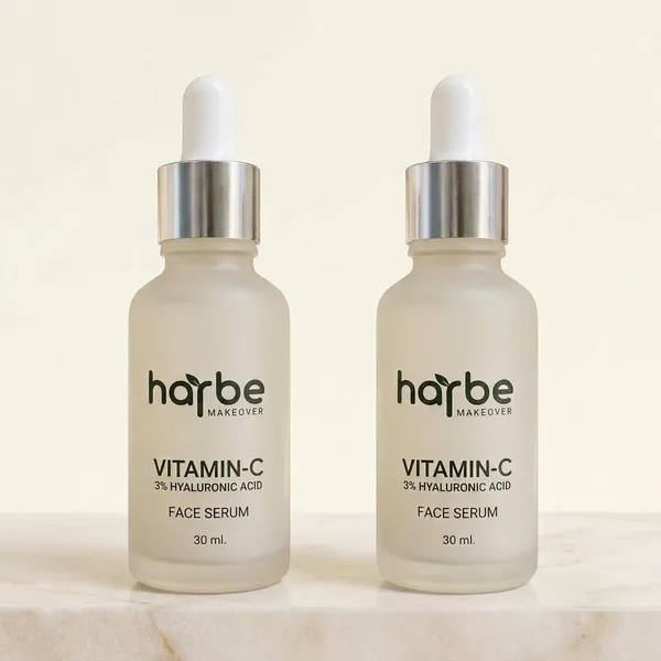 Pack_of_2_Harbe_Makeover_Vitamin_C_3%_Hyaluronic_Acid_Face_Serum_30Ml