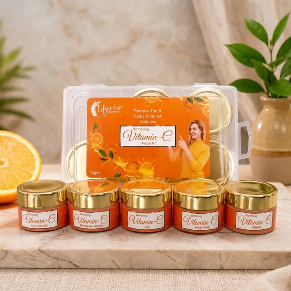 Harbe_Makeover_Vitamin_C_Orange_Extract_Brightening_Facial_Kit
