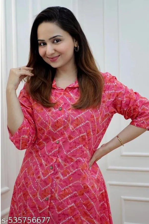 Pink_Cotton_Blend_Kurta_Set_For_Women