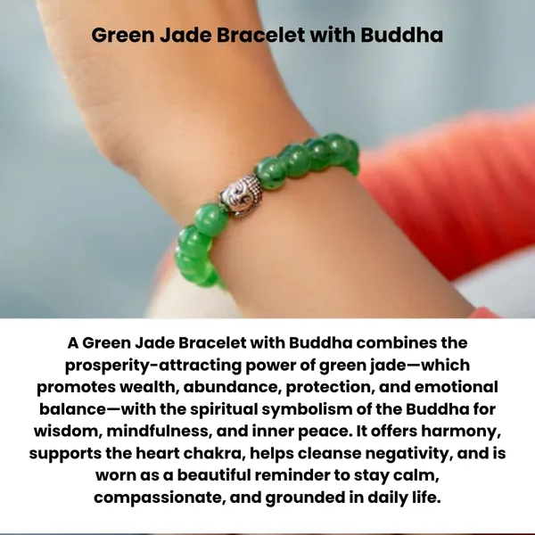 Green_Jade_Beaded_Bracelet_With_Silver_Buddha_Charm