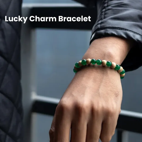Green_And_White_Agate_Beaded_Lucky_Charm_Bracelet_For_Women