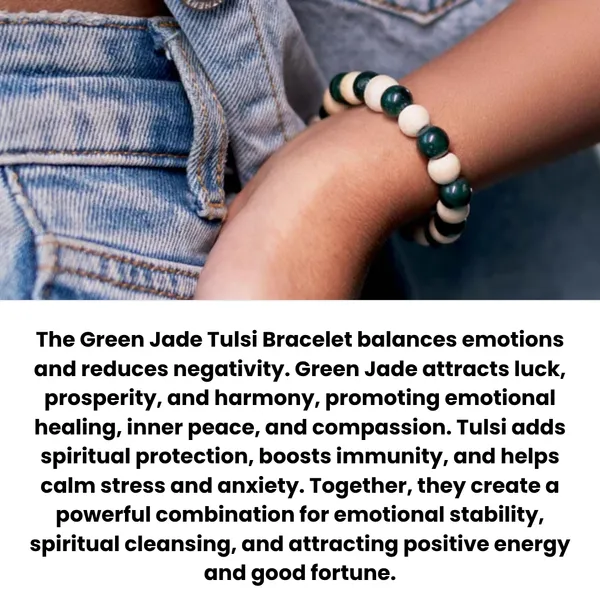 Green_And_Cream_Jade_Tulsi_Beaded_Bracelet_For_Unisex