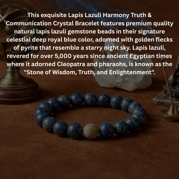 Royal_Blue_Lapis_Lazuli_Golden_Accent_Beaded_Bracelet_For_Unisex