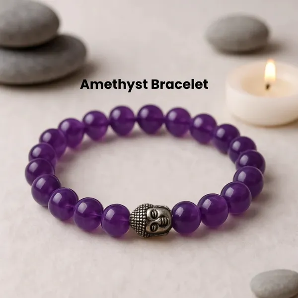 Purple_Amethyst_Gemstone_Silver_Buddha_Charm_Beaded_Bracelet