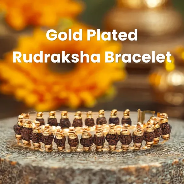 Brown_Gold_Rudraksha_Gold_Plated_Beaded_Bracelet_For_Unisex