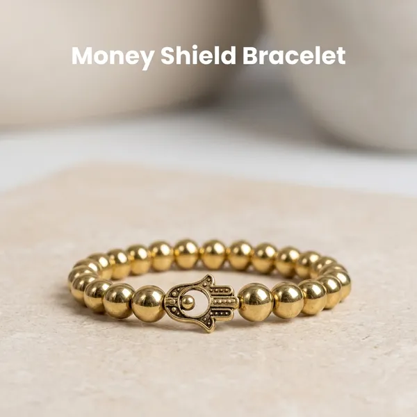 Gold_Beaded_Hamsa_Charm_Bracelet_For_Unisex