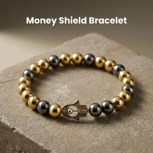 Gold_Beaded_Hamsa_Charm_Bracelet_For_Unisex