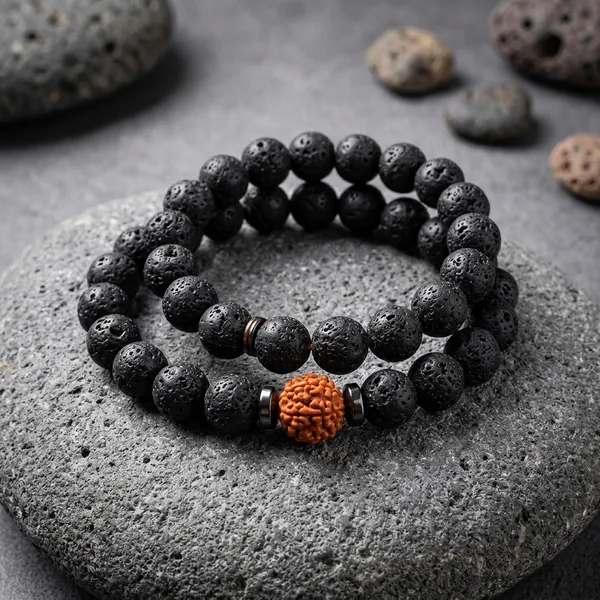 Black_Lava_Stone_Rudraksha_Beaded_Spiritual_Grounding_Bracelet