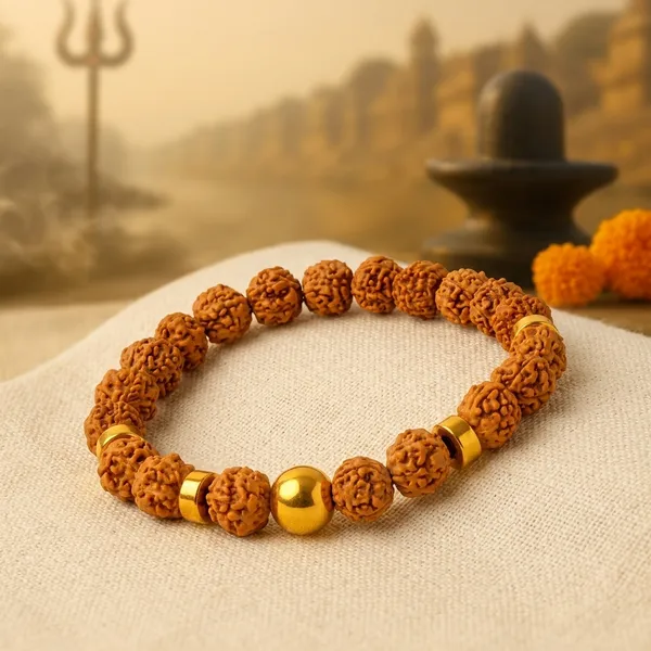 Siddh_Dhan_Rudraksha_Golden_Bead_Prosperity_Bracelet_For_Unisex