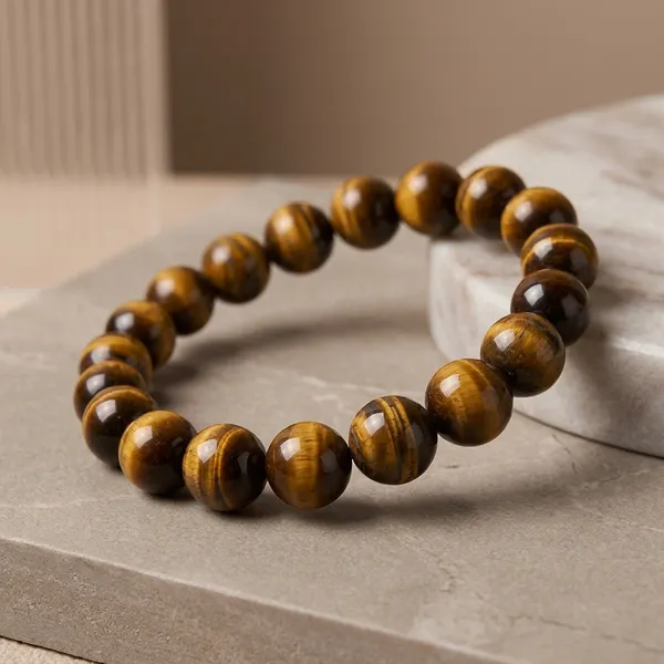 Reddish_Brown_Tiger_Eye_Natural_Stone_Beaded_Bracelet_For_Unisex