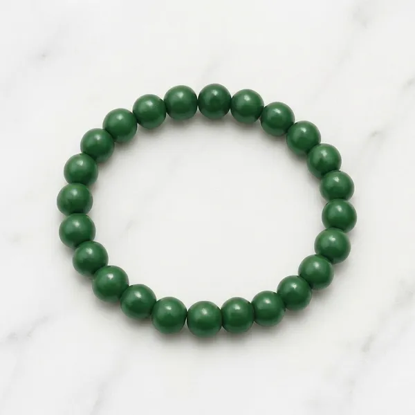 Green_Jade_Gemstone_Beaded_Bracelet_For_Unisex