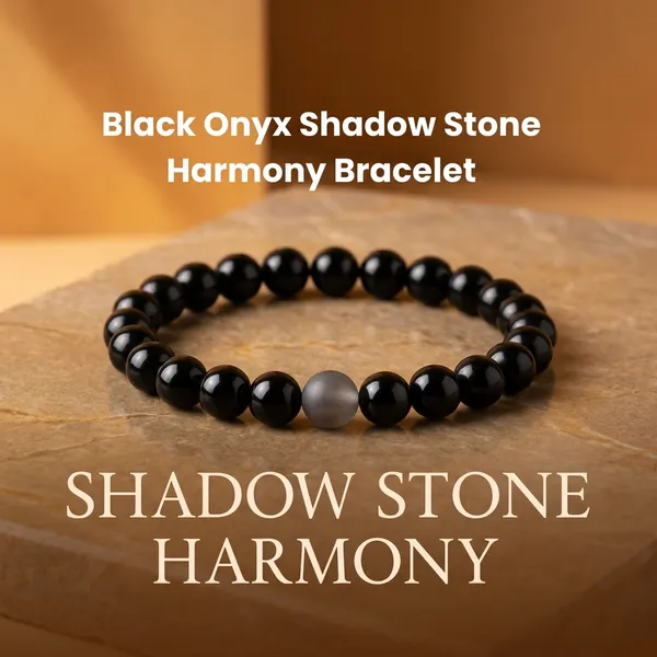 Black_Natural_Onyx_Stone_Beaded_Bracelet_For_Unisex