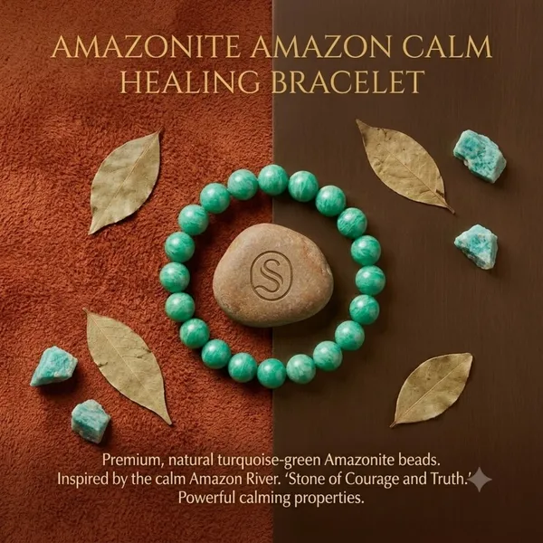 Turquoise_Green_Amazonite_Gemstone_Beaded_Healing_Bracelet_For_Unisex