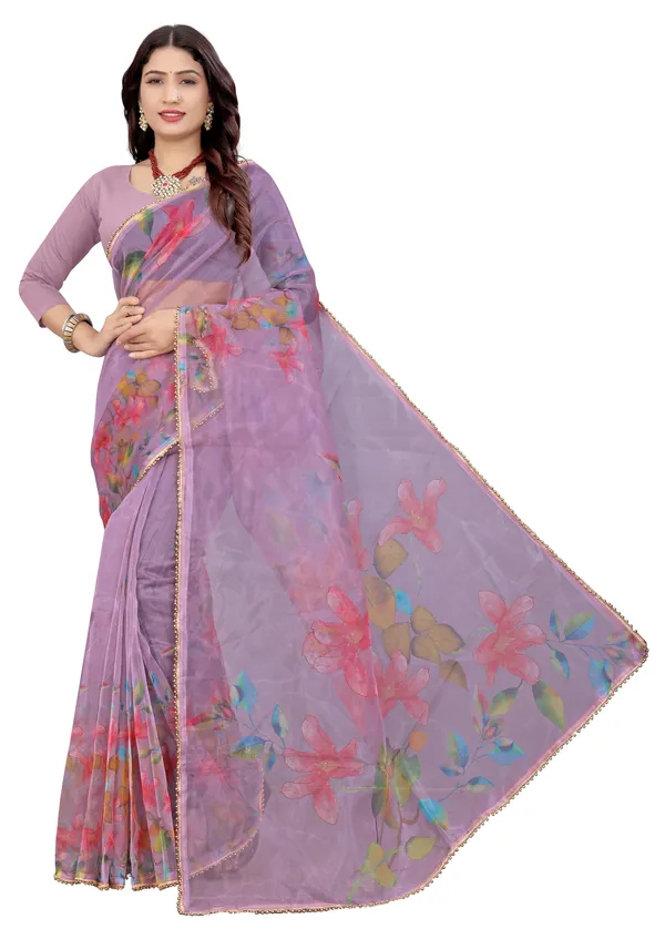 Purple_Organza_Silk_Saree