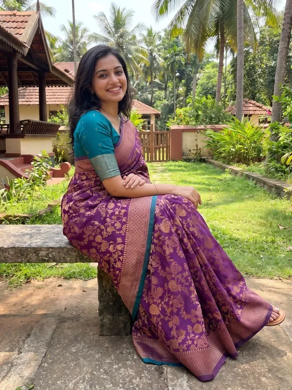 Purple_Art_Silk_Banarasi_Saree_with_Contrasting_Sea_Green_Jacquard_Pallu