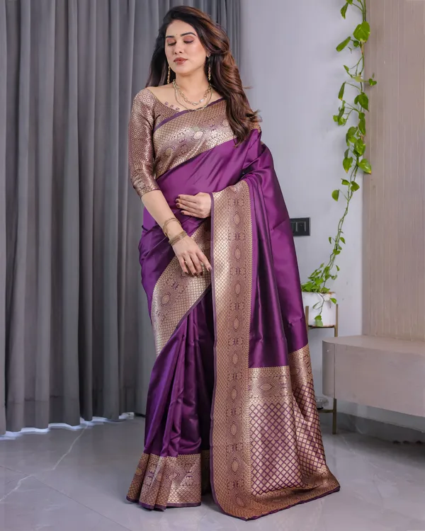 Purple_Banarasi_Saree