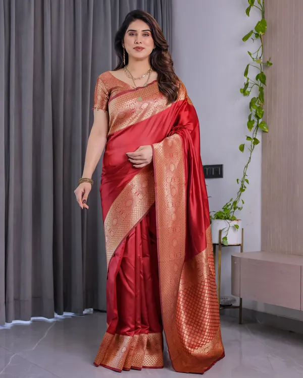 Red_Banarasi_Silk_Saree