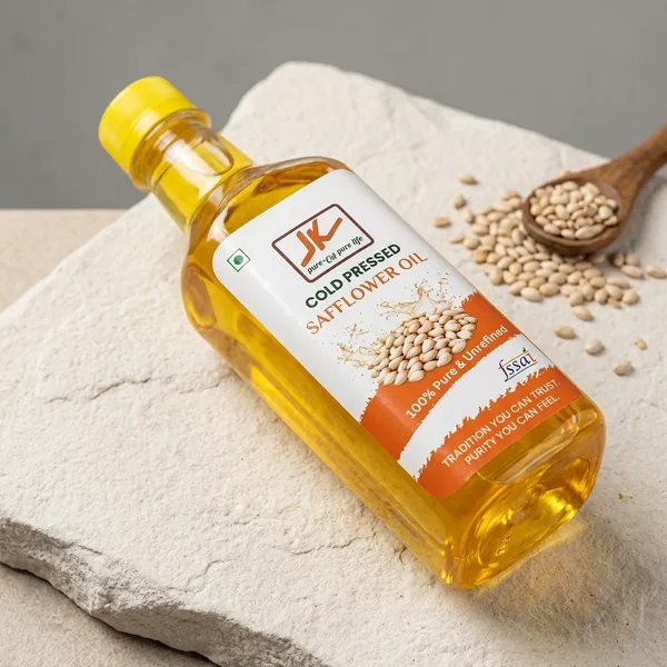 Cold_Pressed_Safflower_Oil_500Ml_For_Cooking