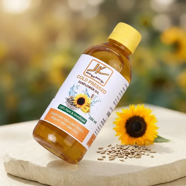 Cold_Pressed_Sunflower_Oil_200_Ml_For_Cooking_(Pack_Of_2)