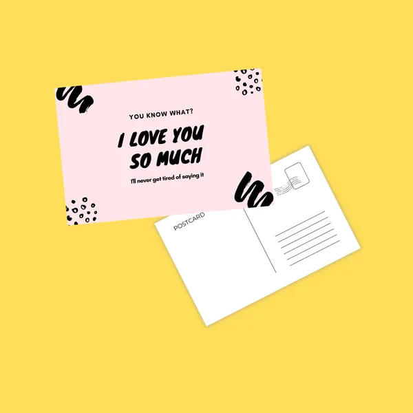 Love_&_Anniversary_Customizable_Postcards_|_Set_Of_5_Pcs_