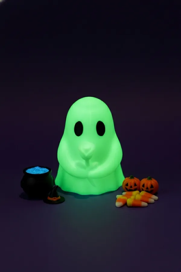 Rose_Boo_Ghost_Glow_In_The_Dark_3D_Decor_|_Cute_Desk_Showpiece