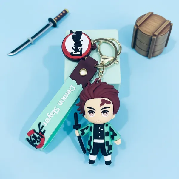Demon_Slayer_Tanjiro_Anime_Rubber_Keychain_|_Cute_Bag_&_Key_Accessory_|_Pack_Of_2