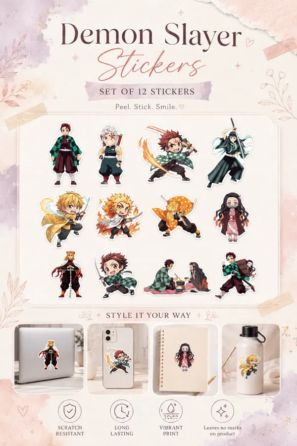 Demon_Slayer_Sticker_Set_Of_12_|_Anime_Sticker_Pack