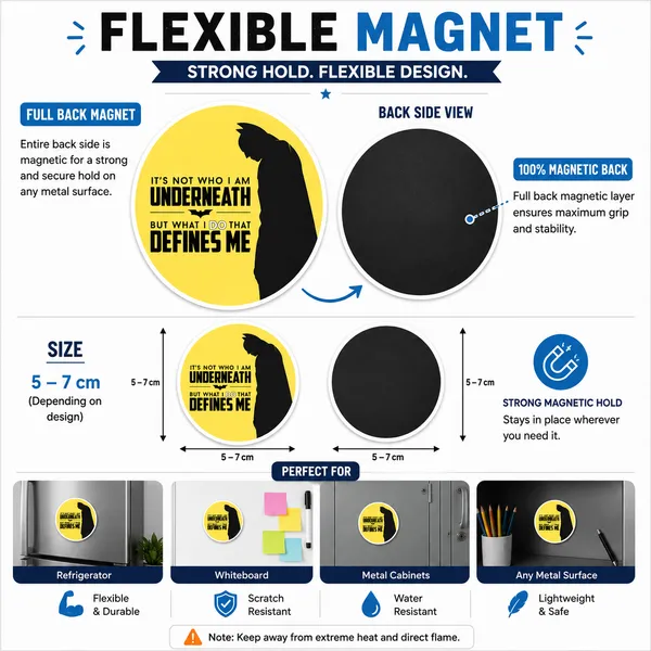 Super_Heroes_Quote_Flexible_Magnet_Set_Of_12_|_Superhero_Collectible_Gift