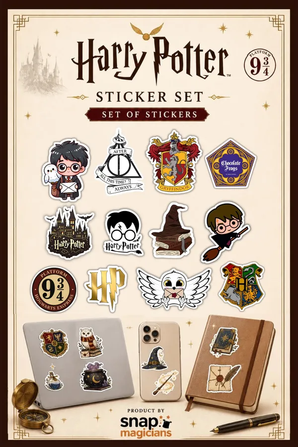 Harry_Potter_Classic_Sticker_Set_Of_12_|_Wizarding_Sticker_Pack