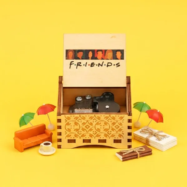 Friends_Automatic_Wooden_Music_Box_|_Sitcom_Collectible_Gift