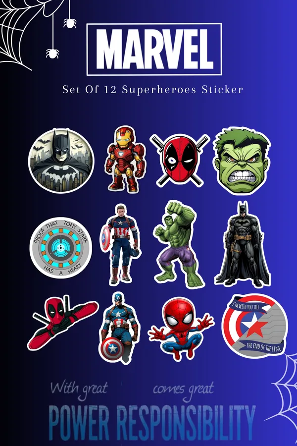Marvel_Superheroes_Sticker_Set_Of_12_|_Superhero_Sticker_Pack