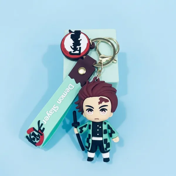 Demon_Slayer_Tanjiro_Anime_Rubber_Keychain_|_Cute_Bag_&_Key_Accessory_|_Pack_Of_2