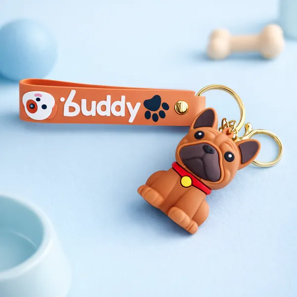 Dog_Animal_Rubber_Keychain_|_Cute_Bag_&_Key_Accessory_|_Pack_Of_2