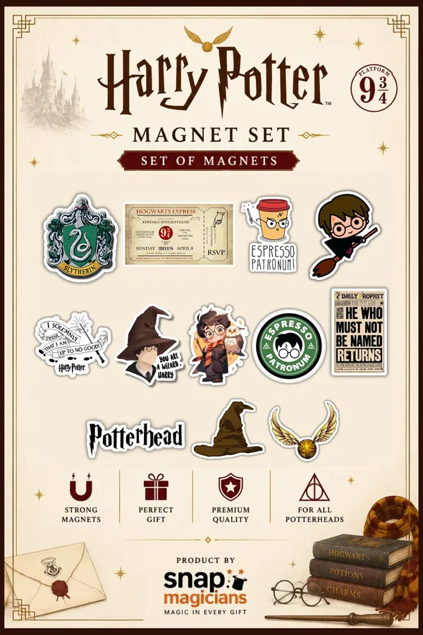 Harry_Potter_Flexible_Magnet_Set_Of_12_|_Fantasy_Collectible_Gift