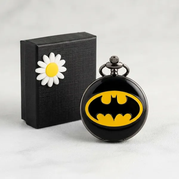 Batman_Vintage_Pocket_Watch_With_Keychain_|_Superhero_Collectible_Gift