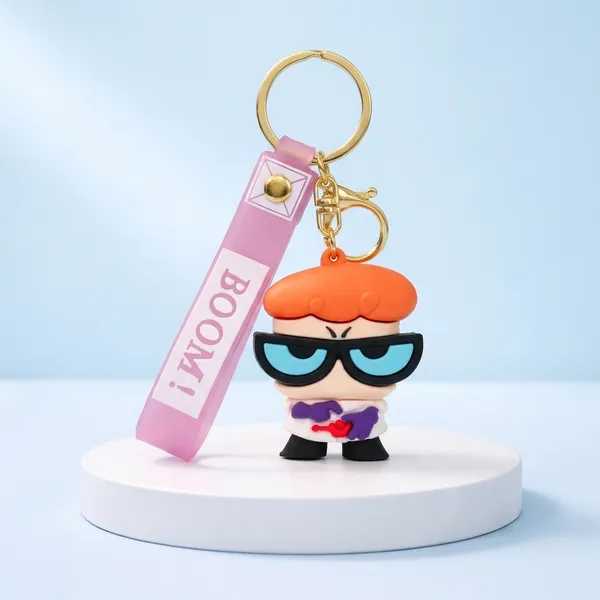 Dexter_Cartoon_Rubber_Keychain_|_Cute_Bag_&_Key_Accessory_|_Pack_Of_2