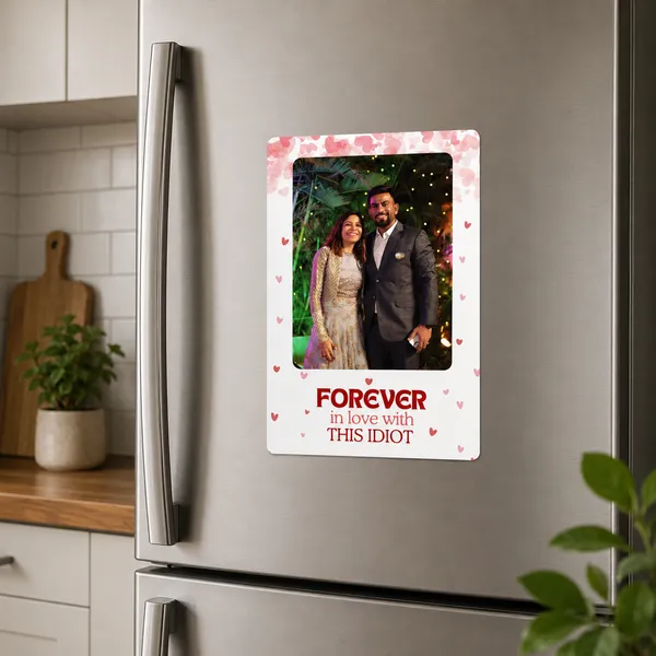 Forever_In_Love_Customizable_Magnetic_Photo_Frame_|_Couple_Fridge_Magnet