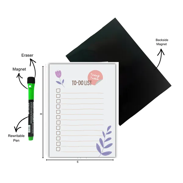 Floral_Design_Daily_Task_Magnetic_To-Do_List_With_Pen_And_Eraser_|_6X8_Inch_Medium_Planner