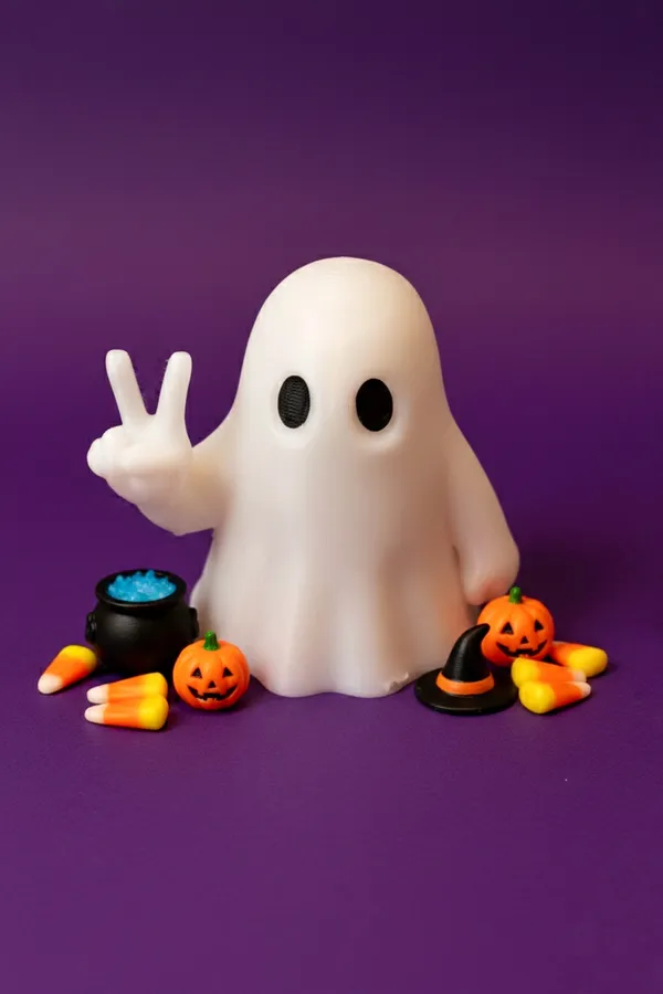 Peace_Boo_Ghost_Glow_In_The_Dark_3D_Decor_|_Cute_Desk_Showpiece