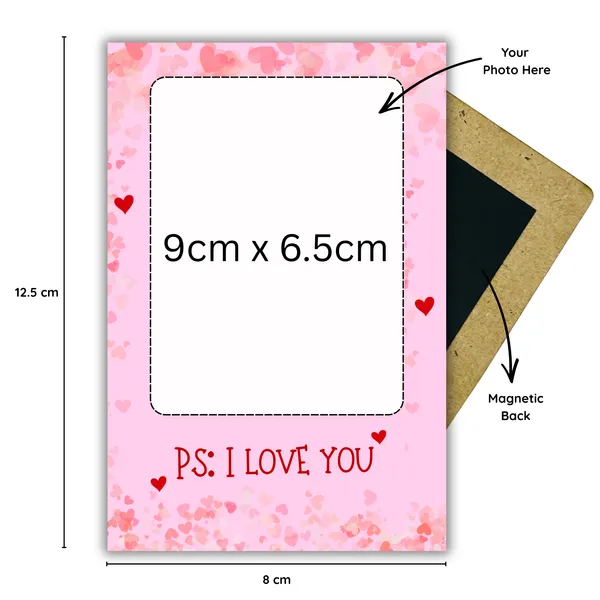 Ps_I_Love_You_Customizable_Magnetic_Photo_Frame_|_Romantic_Fridge_Magnet