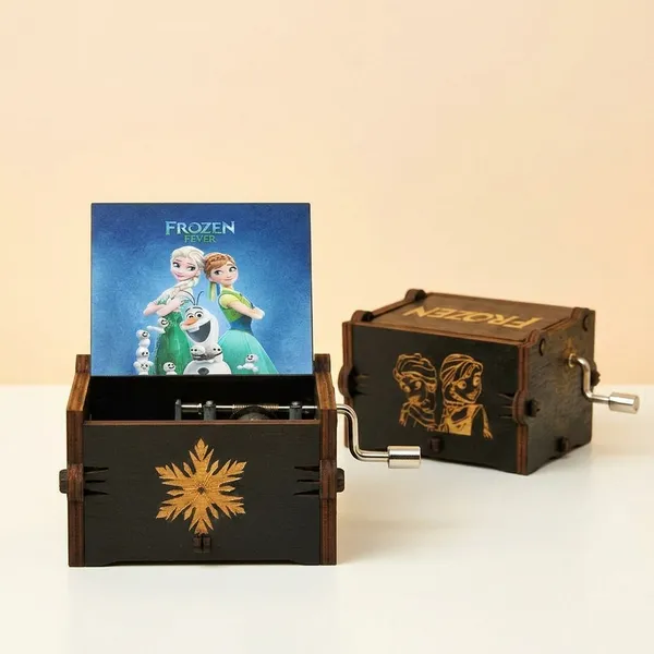 Frozen_Wooden_Hand_Crank_Music_Box_|_Vintage_Musical_Gift