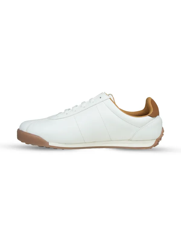 White_Synthetic_Leather_Casual_Sneakers_For_Men