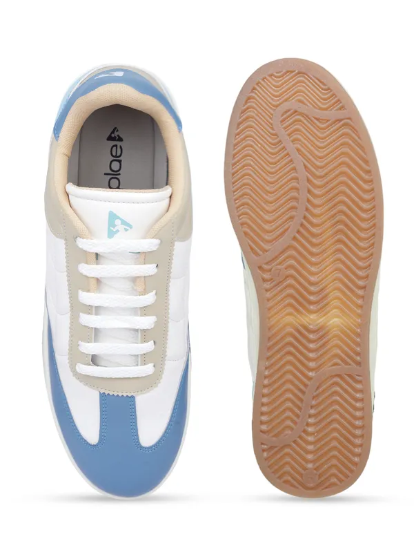 Blue_&_White_Synthetic_Leather_Casual_Sneakers_For_Men