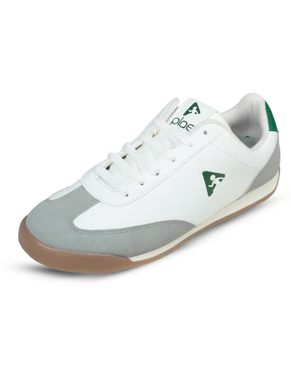 White_Synthetic_Leather_Casual_Sneakers_For_Men