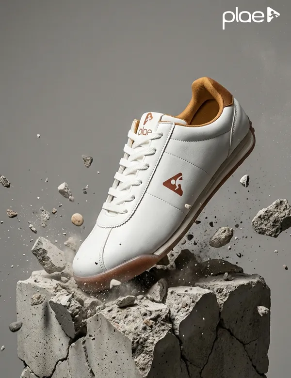White_Synthetic_Leather_Casual_Sneakers_For_Men