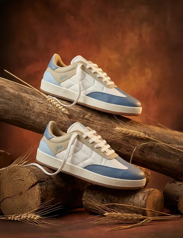 Blue_&_White_Synthetic_Leather_Casual_Sneakers_For_Men