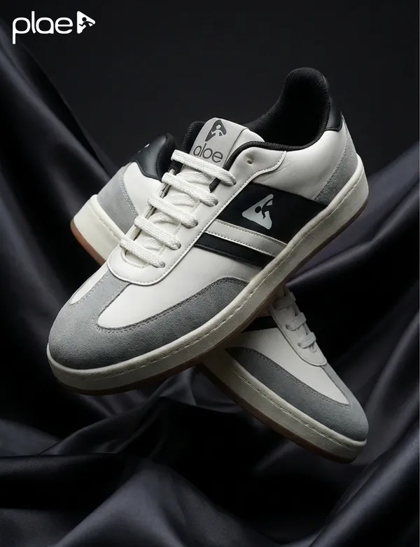 White_Synthetic_Leather_Casual_Sneakers_For_Men