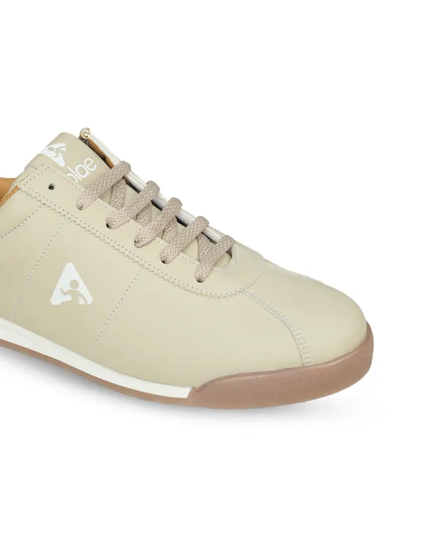Beige_Synthetic_Leather_Casual_Sneakers_For_Men