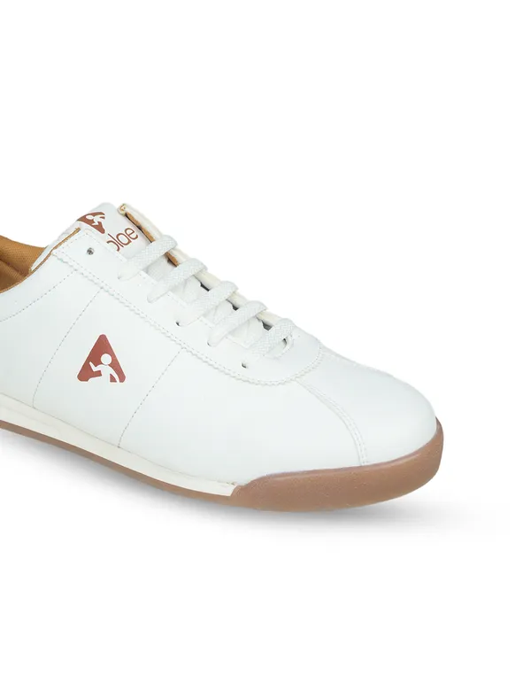 White_Synthetic_Leather_Casual_Sneakers_For_Men